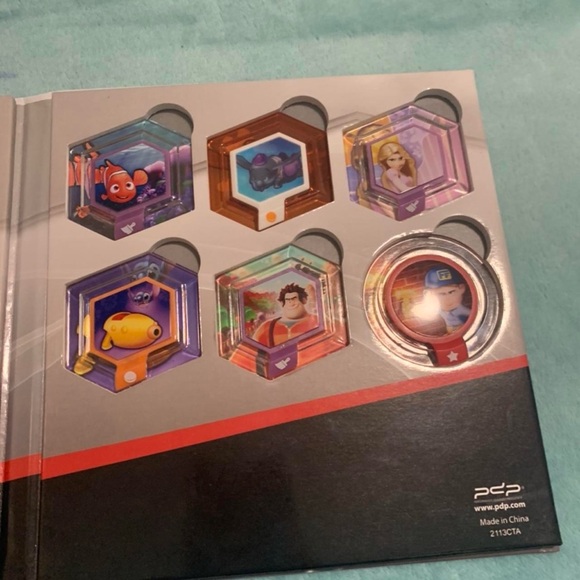 Disney Infinity Disc Album Case w/ all Disc